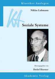 Title: Niklas Luhmann: Soziale Systeme, Author: Detlef Horster