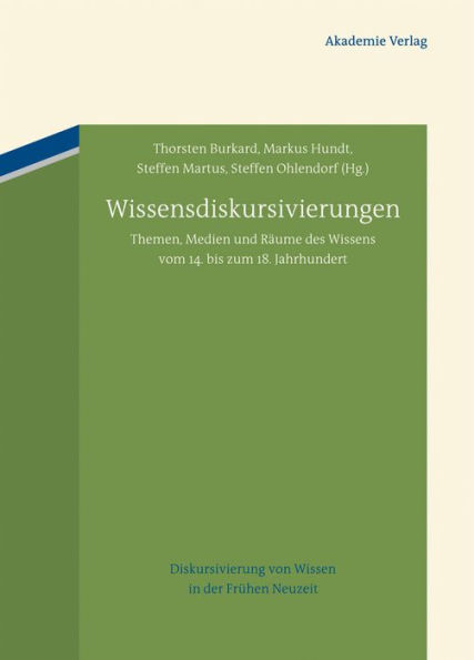 Natur - Religion - Medien: Transformationen frühneuzeitlichen Wissens