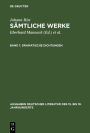 Dramatische Dichtungen: (Irenaromachia. Perseus) / Edition 1