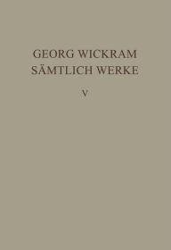 Title: Der Goldtfaden / Edition 1, Author: Georg Wickram