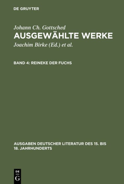 Reineke der Fuchs / Edition 1