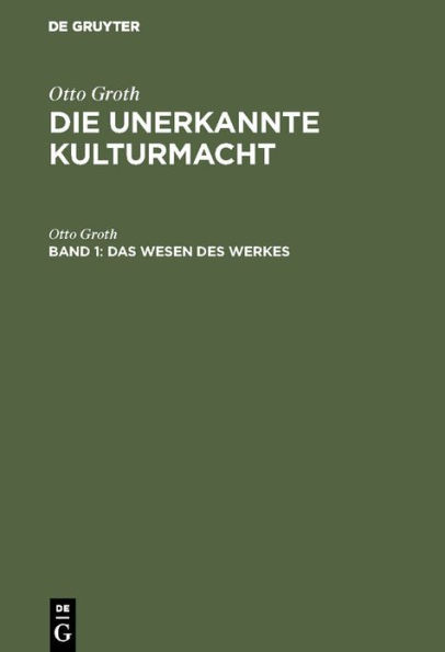 Das Wesen des Werkes