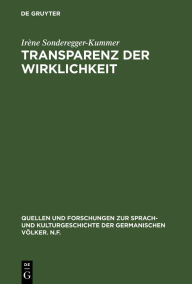 Title: Transparenz der Wirklichkeit: Edzard Schaper und die innere Spannung in der christlichen Literatur des 20. Jahrhunderts, Author: Irène Sonderegger-Kummer