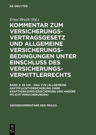 Title: §§ 149 - 158a VVG (Allgemeine Haftpflichtversicherung ohne Kraftverkehrsversicherung und andere Pflichtversicherungen), Author: Ralf Johannsen