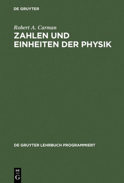 Zahlen und Einheiten der Physik