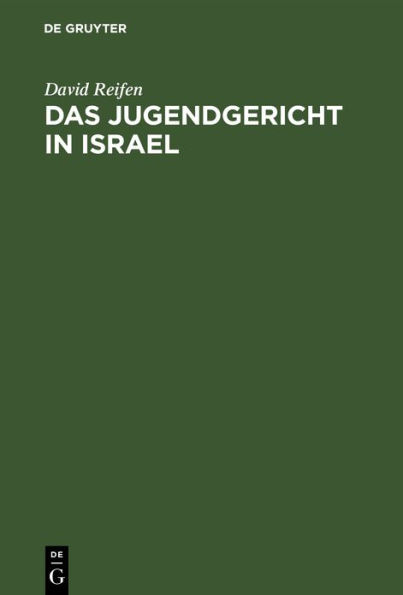 Das Jugendgericht in Israel