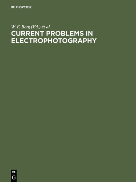 Current problems in electrophotography