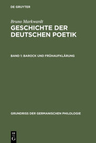 Title: Barock und Frühaufklärung, Author: Bruno Marckwardt