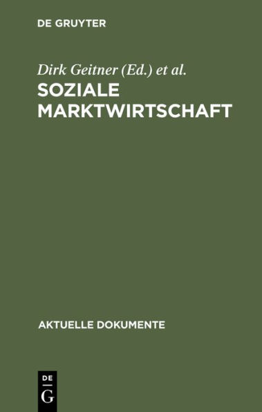 Soziale Marktwirtschaft