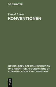Title: Konventionen: Eine sprachphilosophische Abhandlung, Author: David Lewis
