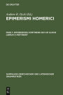 Epimerismos continens qui ad Iliadis librum A pertinent / Edition 1