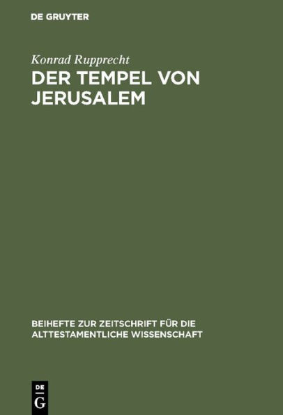 Der Tempel von Jerusalem: Gründung Salomos oder jebusitisches Erbe?