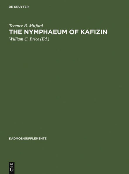 The Nymphaeum of Kafizin: The Inscribed Pottery