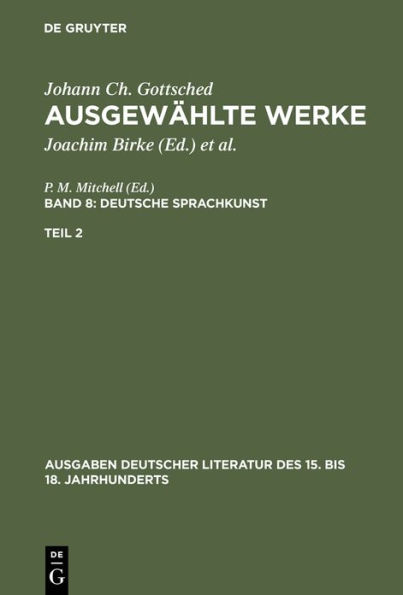 Deutsche Sprachkunst. Zweiter Teil / Edition 1