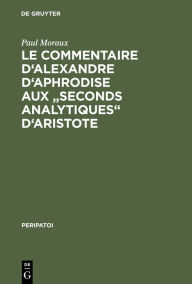 Title: Le Commentaire d'Alexandre d'Aphrodise aux 