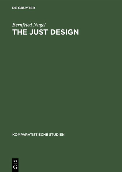 The Just Design: Studien zu architektonischen Vorstellungsweisen in der neoklassischen Literaturtheorie am Beispiel Englands