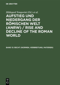 Title: Recht (Normen, Verbreitung, Materien), Author: Hildegard Temporini