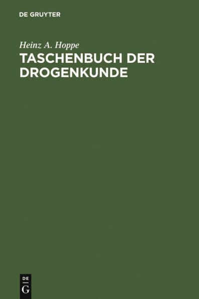 Taschenbuch der Drogenkunde