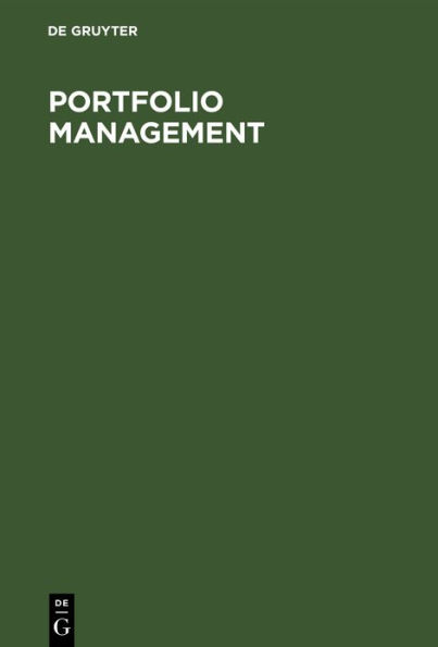 Portfolio Management: Konzeption für die strategische Unternehmensplanung