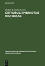Critobuli Imbriotae Historiae / Edition 1