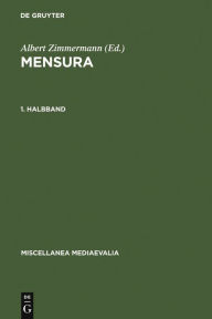 Title: Mensura. 1. Halbbd / Edition 1, Author: Gudrun Vuillemin-Diem