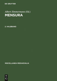 Title: Mensura. 2. Halbbd, Author: Gudrun Vuillemin-Diem