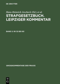 Title: §§ 32 bis 60, Author: Hans-Heinrich Jeschek