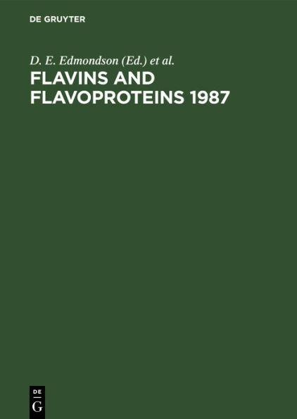 Flavins and Flavoproteins 1987: Proceedings of the Ninth International Symposium, Atlanta, Georgia, USA, June 7-12, 1987