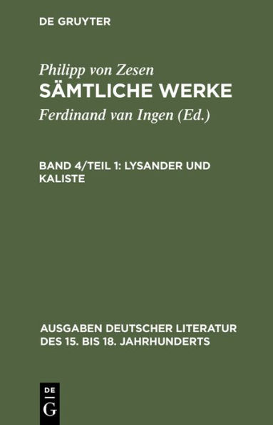 Lysander und Kaliste