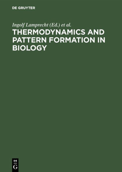 Thermodynamics and Pattern Formation in Biology