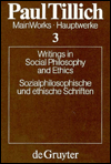 Title: Writings in the Social Philosophy and Ethics / Sozialphilosophische und ethische Schriften, Author: Erdmann Sturm