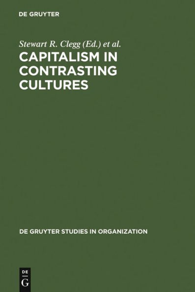 Capitalism in Contrasting Cultures / Edition 1