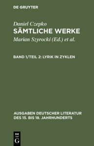 Title: Lyrik in Zyklen, Author: Ulrich Seelbach