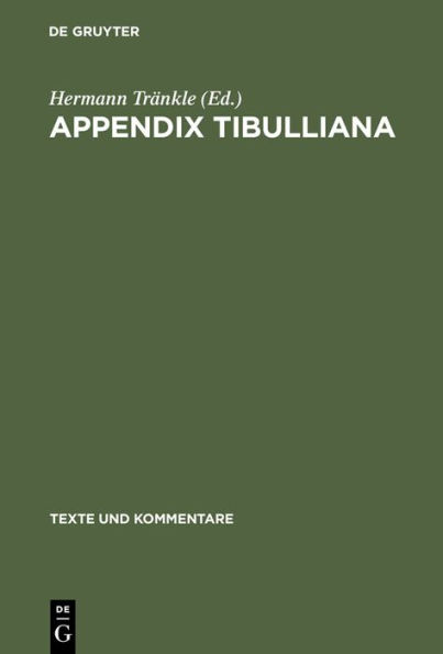 Appendix Tibulliana