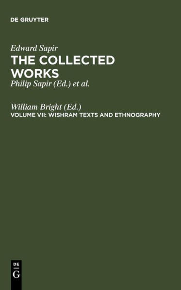 Wishram Texts and Ethnography