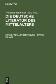 Title: 'Revaler Rechtsbuch' - Sittich, Erhard, Author: Kurt Ruh