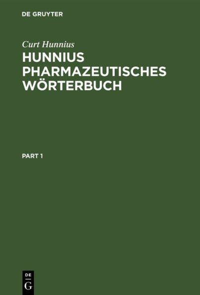 Hunnius pharmazeutisches Wörterbuch