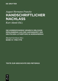 Title: 1769 -1776, Author: August Hermann Francke