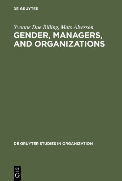 Gender, Managers, and Organizations / Edition 1