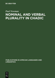Title: Nominal and Verbal Plurality in Chadic, Author: Paul Newman