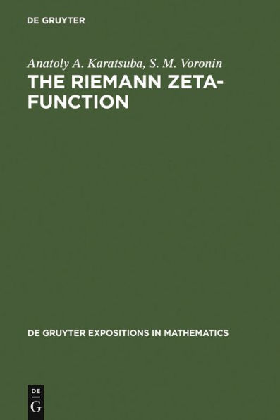 The Riemann Zeta-Function / Edition 1