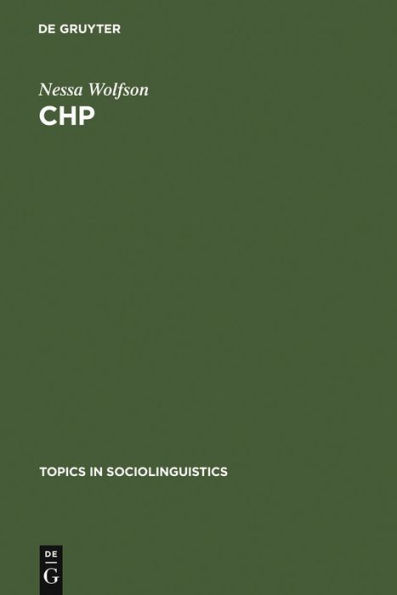 CHP: The Conversational Historical Present in American English Narrative