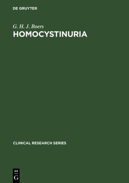 Homocystinuria: A risk factor of premature vascular disease