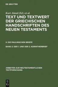 Title: Der 1. und der 2. Korintherbrief, Author: Kurt Aland