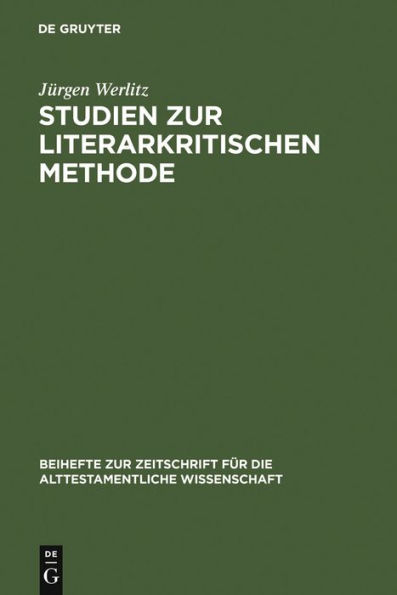 Studien zur literarkritischen Methode: Gericht und Heil in Jesaja 7,1-17 und 29,1-8
