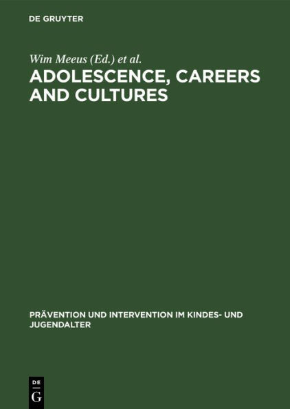 Adolescence, Careers and Cultures