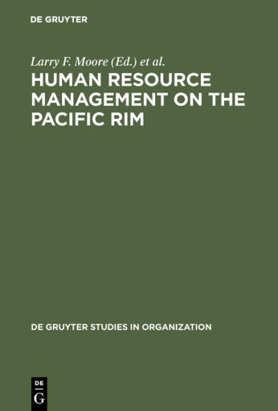 Human Resource Management on the Pacific Rim: Institutions, Practices, and Attitudes / Edition 1