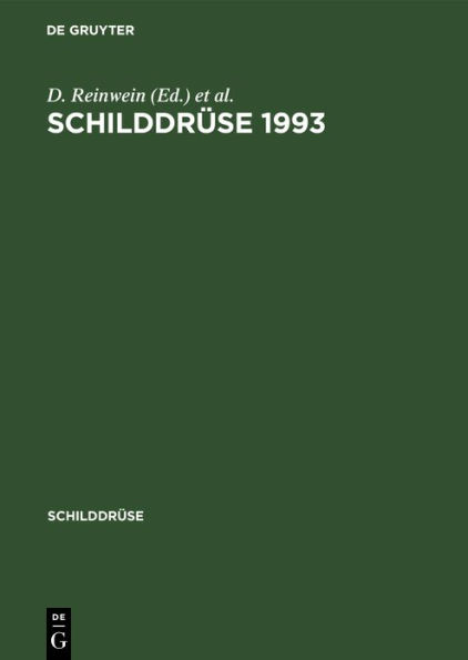 Schilddrüse 1993: Therapie der Hyperthyreose. 11. Konferenz über die menschliche Schilddrüse, Heidelberg