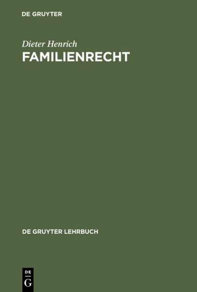 Familienrecht / Edition 5