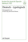 Deutsch - Typologisch